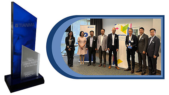 Tianmas „Best European Distributor 2024“ Award