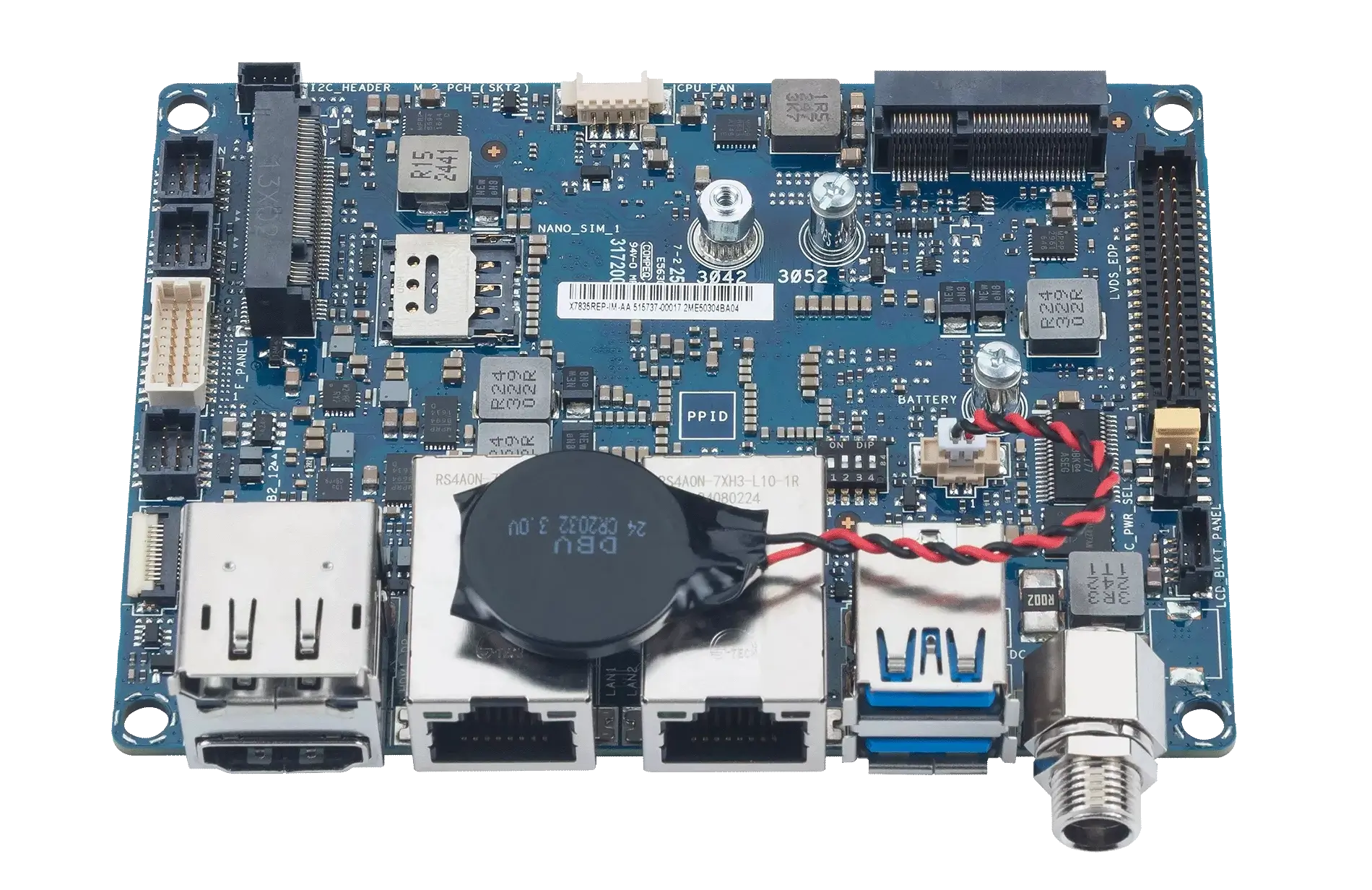 2.5" Pico-ITX™ ASUS IoT Amston Lake SBC