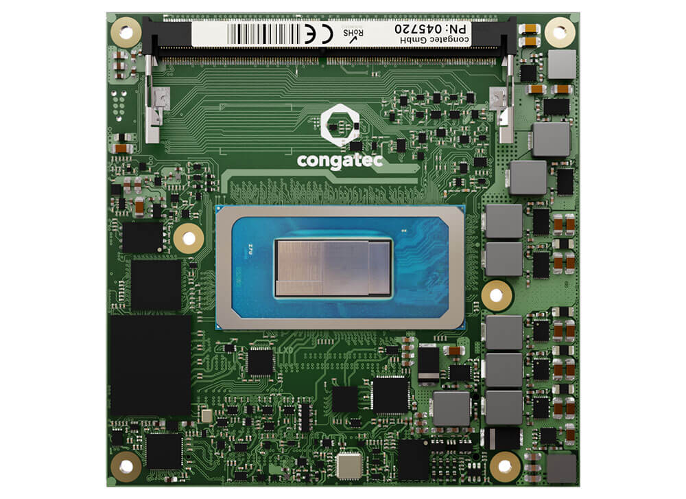 conga-TC750 COM Express® Compact Vorderansicht