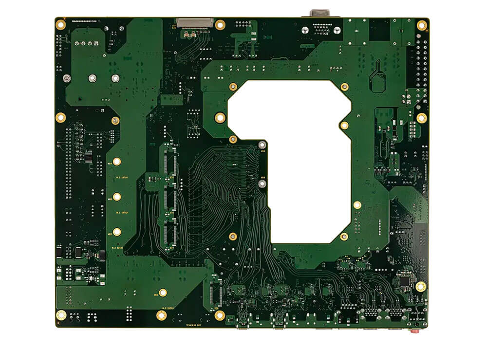 conga-TEVAL3 Evaluation Carrier Board Rückansicht
