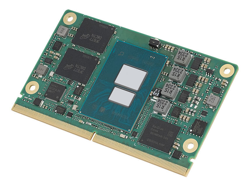 SOM-2533 SMARC Modul angle view