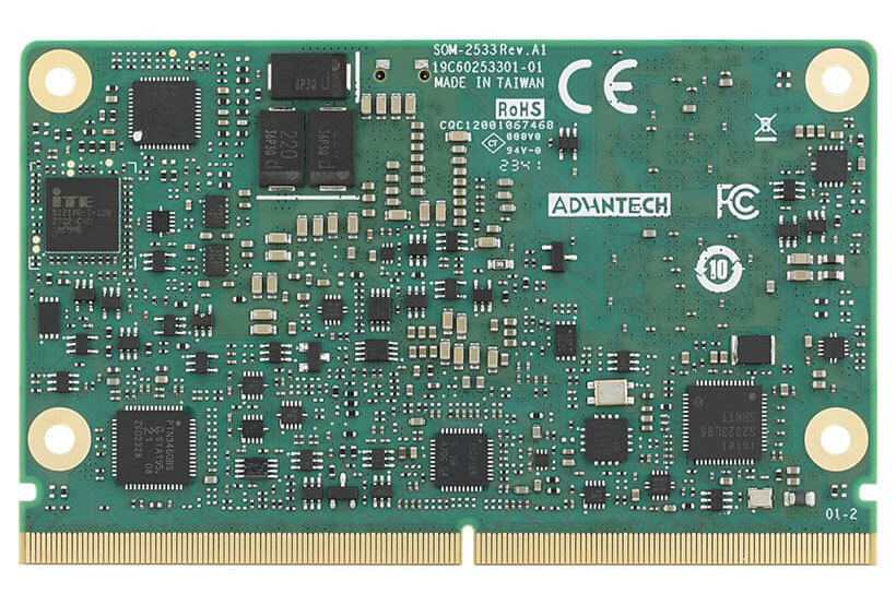SOM-2533 SMARC Modul back view