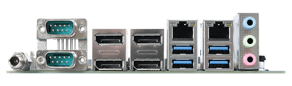 GigaIPC mITX-1605A Mini-ITX Motherboard side view