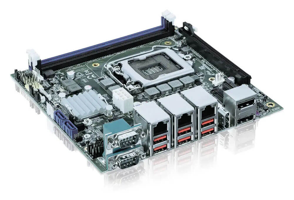 Kontron mITX-CFL-S Mini-ITX Motherboard Seitenansicht