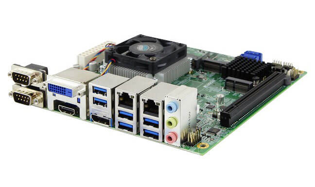 iBASE MI995 Mini-ITX  Seitenansicht