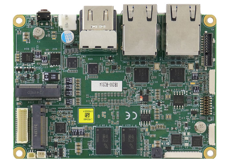 IB200 iBASE 2,5" Single Board Computer Top View