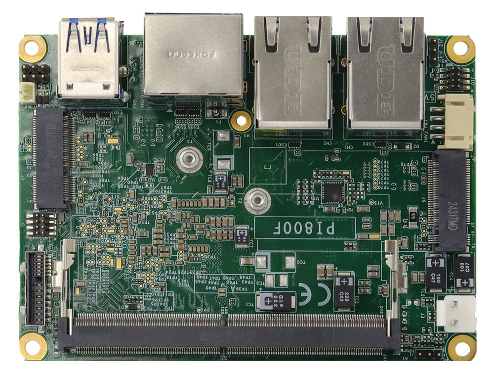 PI800 iBASE SBC Oberseite