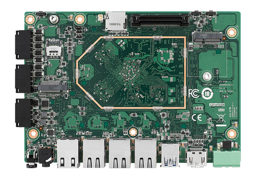 ASR-A501 Advantech SBC top