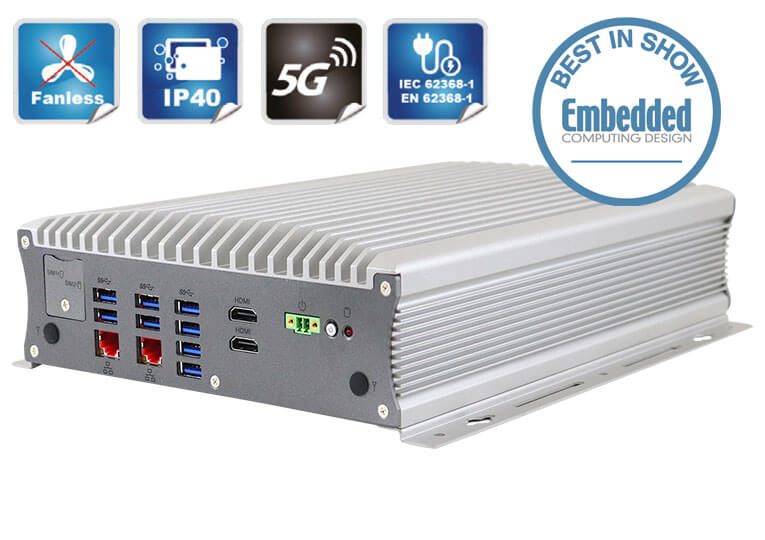 AMI240 iBASE embedded System Rückansicht