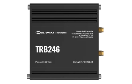 TRB246 Industrielles Teltonika IoT-Gateway Front