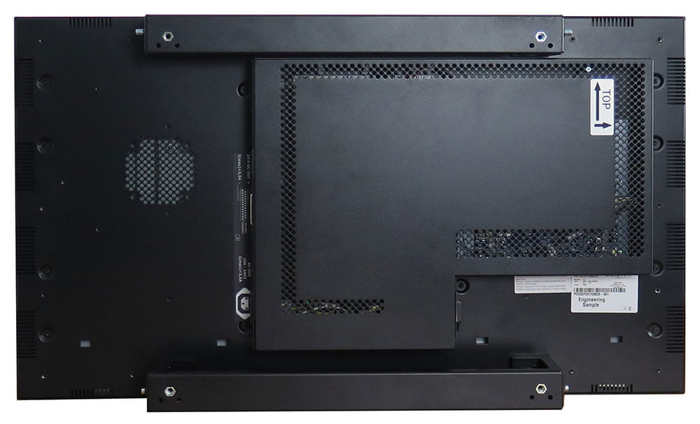 POS-Line 31.5 WebPoster M3 High Brightness Monitor Open Frame Rückseite