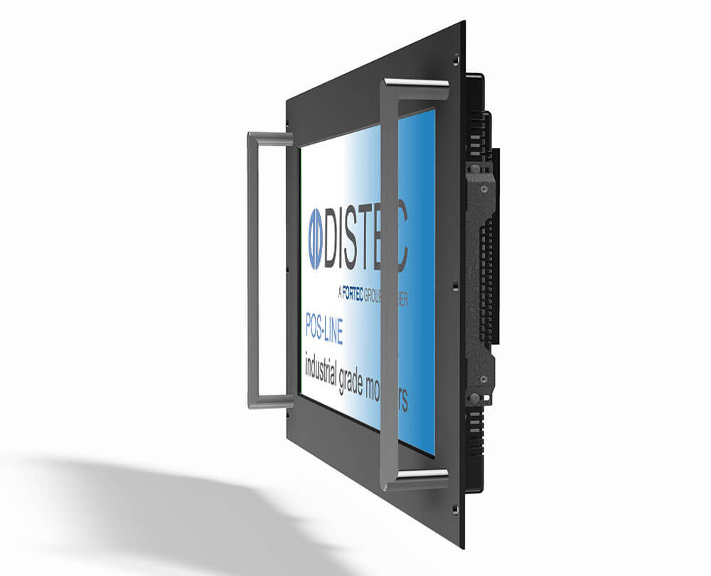 POS-Line 17,3" Rack Monitor Seitenansicht