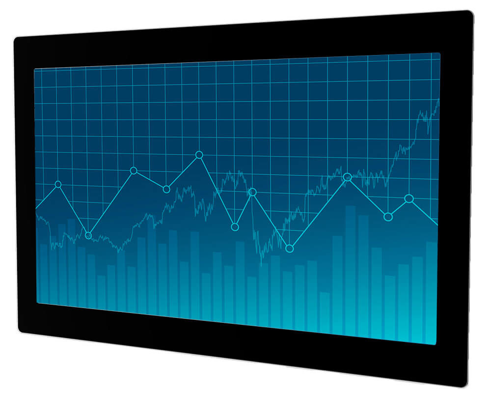 POS-Line 21.5 IQ Celeron Monitor TrueFlat Glas