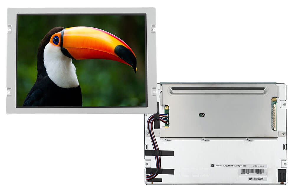 TCG084SVLAECNN-AN40 Kyocera Display Vorder- und Rückansicht