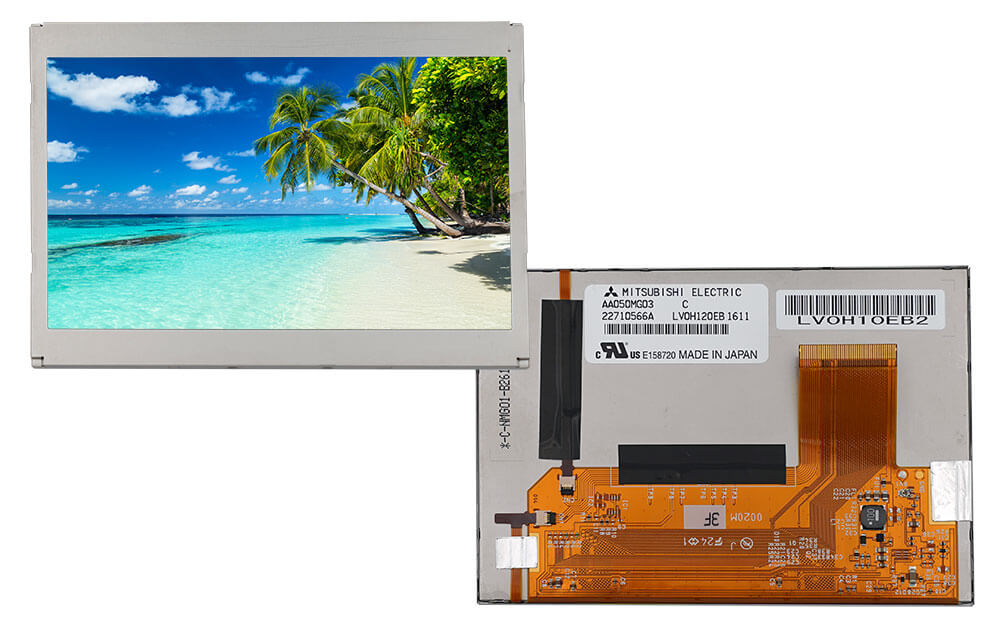 AA050MG03 Mitsubishi TFT Displays