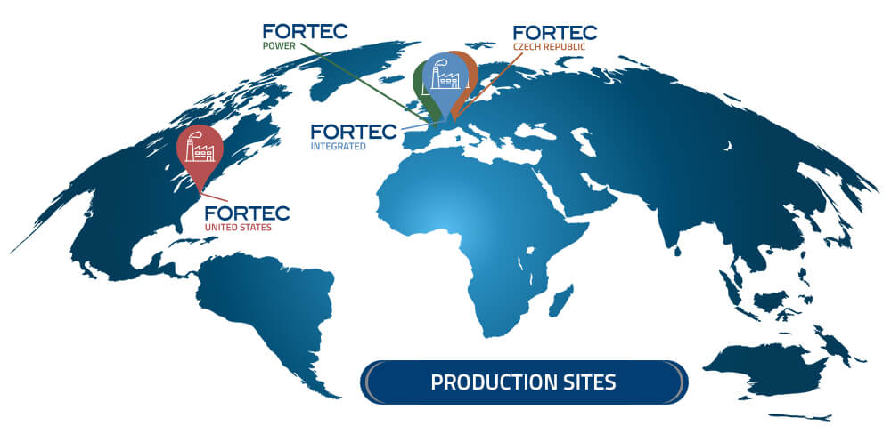 FORTEC Production Sites 